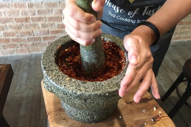 Hands-on Thai Cooking Class & Market Tour in Sukhumvit - Cooking four dishes means you eat like you cooked