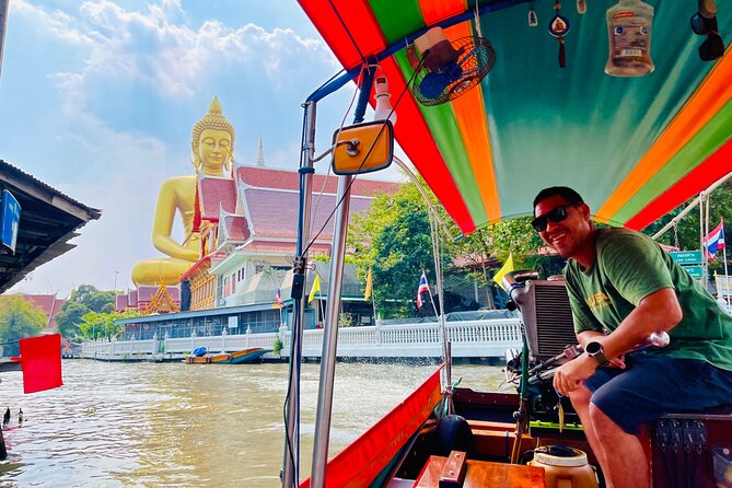 Hidden Bangkok Longtail Boat Tour to Big Buddha&Canal Life 2hrs - What you’ll learn: canal life explained in plain English