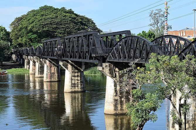 Kanchanaburi Full Day Tour: River Kwai and Erawan Falls - Stop 1: JEATH War Museum and the Death Railway story