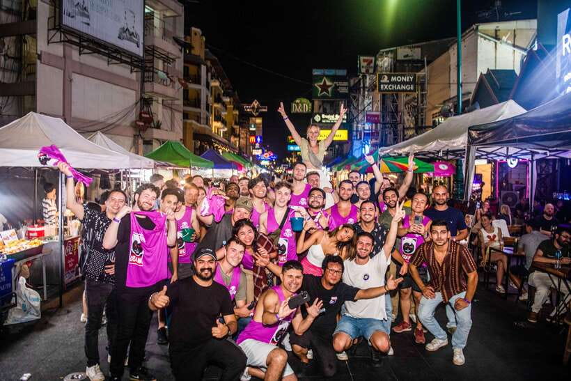 Mad Monkey Bangkok Pub Crawl - 8:00 PM at Mad Monkey Bangkok: Predrinks, Singlet, and the First Shot