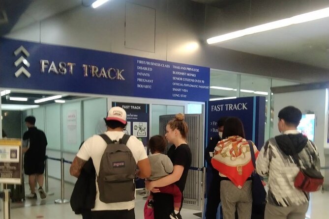 Priority Fast Track Entry at Bangkok Airport with Guide - Departure Days: Fast Track Plus the Two-Hour Lounge Option