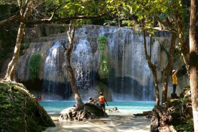Private Tour to Erawan Waterfall and Boat Tour in Kanchanaburi - Erawan Waterfall: seven tiers, swim time, and smart walking