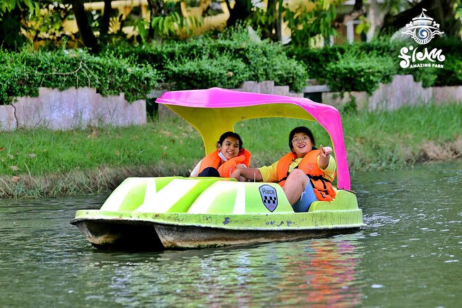 Siam Park Water and Theme Park Bangkok - Water Park time: Wave pool fun plus slide action and shaded breaks