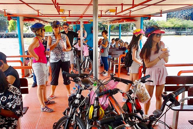 Thai Culture and Local Life 4- Hour Bangkok Bike Tour - Across the Chao Phraya River by ferry