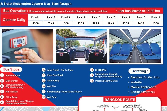 The Best Bangkok Hop-On Hop-Off Bus Tour - The 15 Stops on the Route (What You Can Do at Each One)