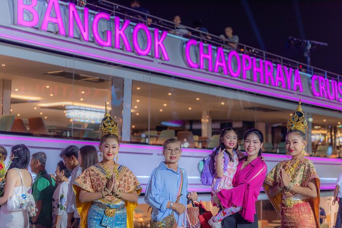 The Newest Luxury 5-Star Bangkok Chao Phraya Dinner Cruise - Air-conditioned floors with window seats for Bangkok heat