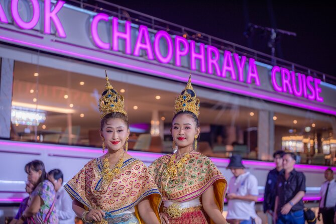 The Newest Luxury 5-Star Bangkok Chao Phraya Dinner Cruise - The 2-hour flow on the Chao Phraya River