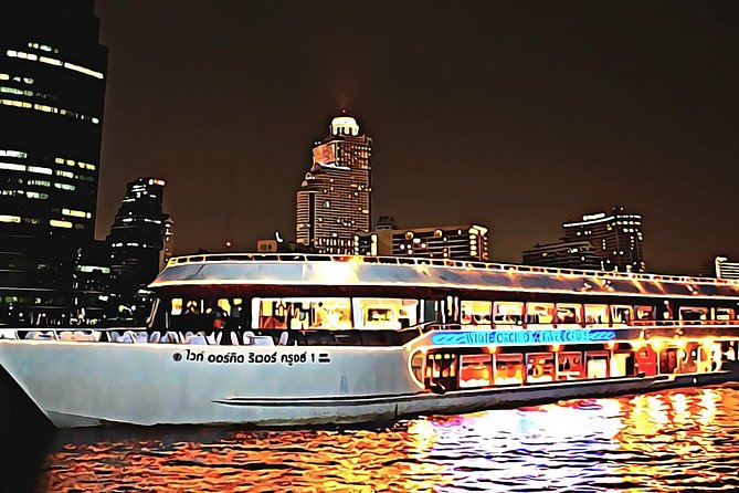 The White Orchid: Chao Phraya Dinner Cruise Experience - Deck experience: open-air views, noise levels, and where you’ll feel the energy