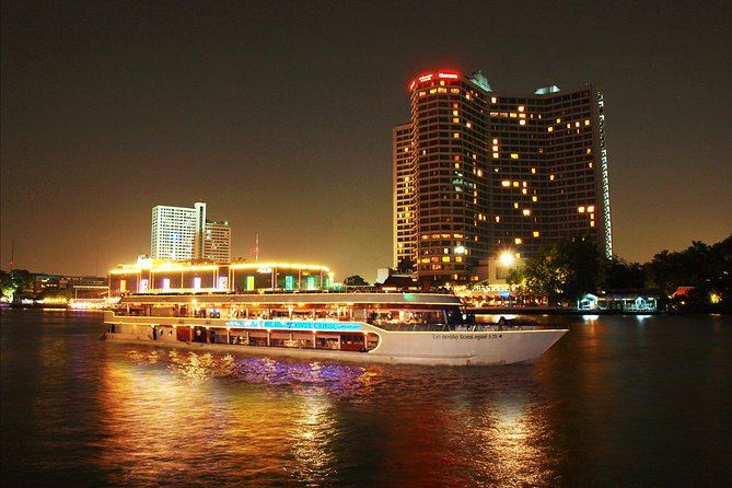 The White Orchid: Chao Phraya Dinner Cruise Experience - The river sights you’ll actually care about: Wat Arun, Grand Palace, and bridges