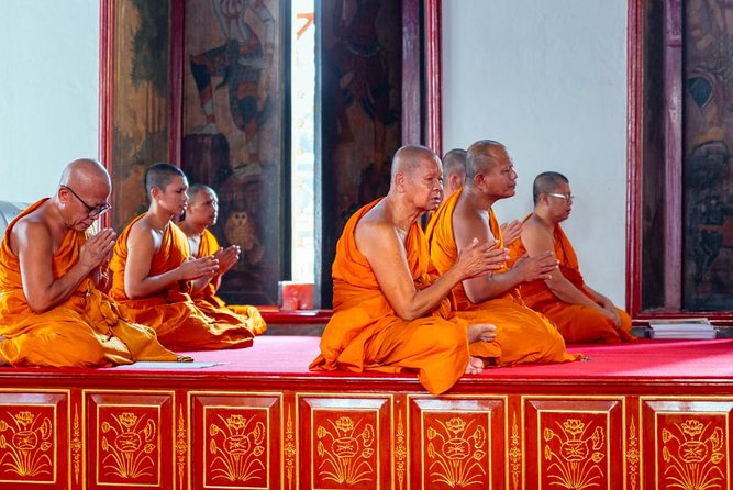 Treasures of Bangkok: Buddhism & Monks Private Tour - The Golden Mount (Wat Saket): gilded stupa views and ritual focus