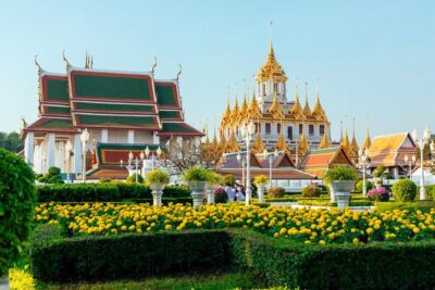 Treasures of Bangkok: Buddhism & Monks Private Tour - Wat Ratchanatdaram School: ordination hall and murals