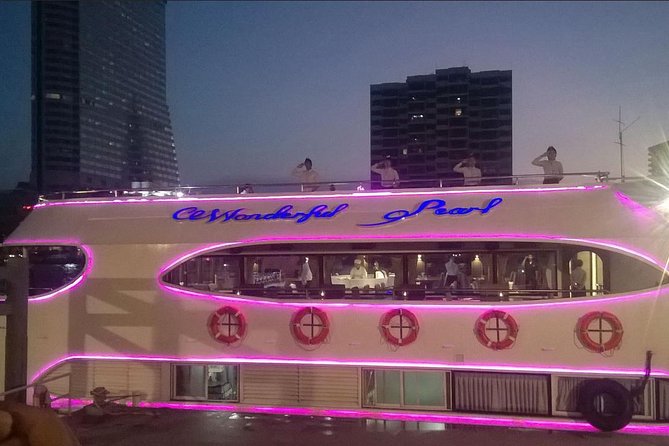 Wonderful Pearl: Bangkok's Dinner Night Cruise - Wat Arun after dark: one of Bangkok’s best night-photo targets